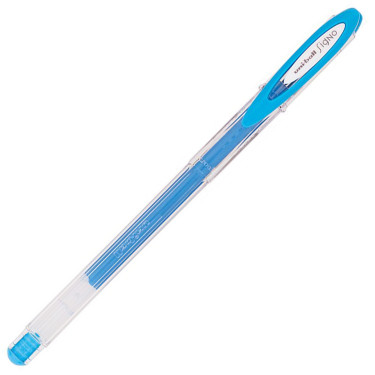 Ручка гелева UNI Signo Angelic Colour 0.7 мм Синя (UM-120AC.Blue)