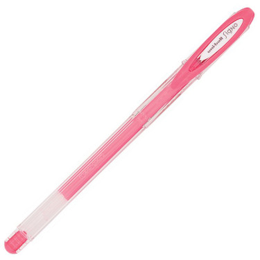Ручка гелева UNI Signo Angelic Colour 0.7 мм Рожева (UM-120AC.Pink)