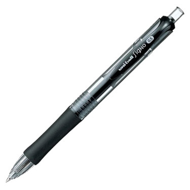 Ручка гелева автоматична UNI Signo Retractable 0.5 мм Чорна (UMN-152.(05).Black)