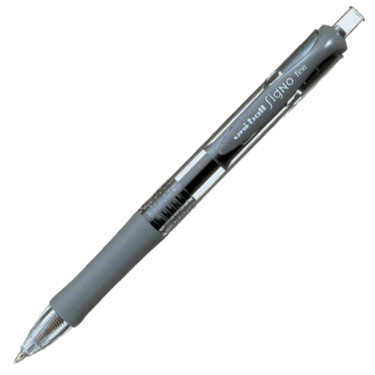 Ручка гелева автоматична UNI Signo Retractable 0.7 мм Чорна (UMN-152.(07).Black)