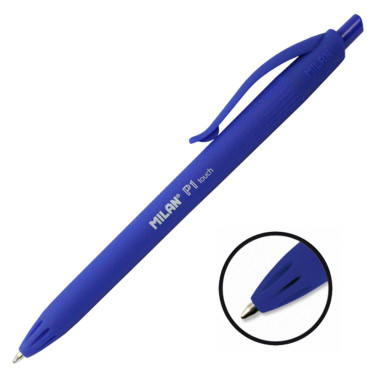 Ручка кулькова Milan P1 1 мм Синя (ml.176510925)