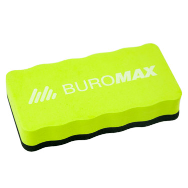 Губка для сухостиральних дошок з магнітом Buromax Світло Зелена (BM.0074-15)