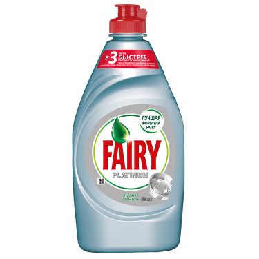 Засіб для миття посуду Fairy Platinum Крижана свіжість 430 мл (4015400869474)