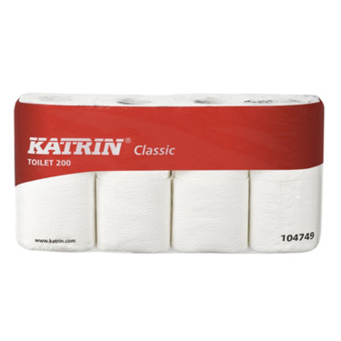 Туалетний папір Katrin міні рулони Classic Toilet 160 3 шари 19 м (5903683125556)