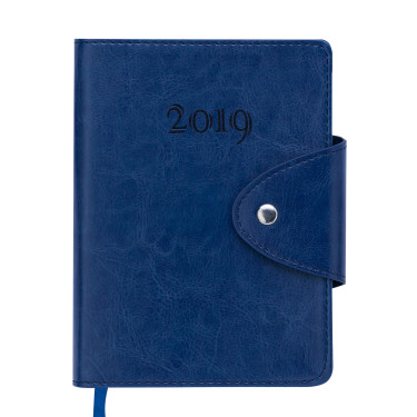 Щоденник датований Buromax 2019 Business A6 Синій (BM.2526-02)