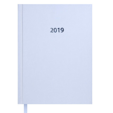 Щоденник датований Buromax 2019 Strong A5 Білий (BM.2129-12)