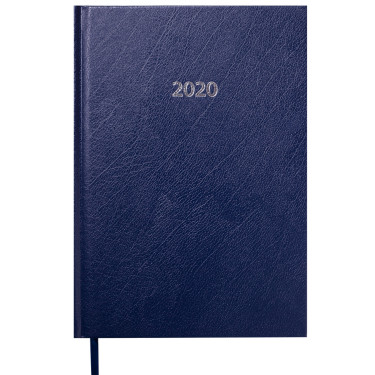 Щоденник датований Buromax 2020 Strong A5 Темно-Синій (BM.2129-03)