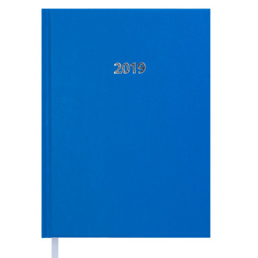 Щоденник датований Buromax 2019 Strong A5 Світло-синій (BM.2129-30)