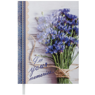 Щоденник недатований Buromax Romantic A5 Синій (BM.2040-02)