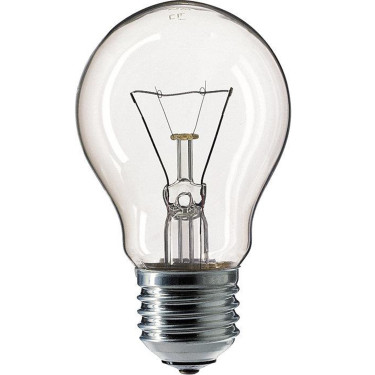 Лампа розжарювання Philips E27 100W 230V A55 CL 1CT/12X10 Stan (926000004012)