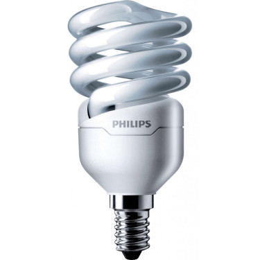 Енергозберігаюча лампа Philips E14 12W 220-240V CDL 1CT/12 TornadoT2 8y (929689381602/8718291662884)