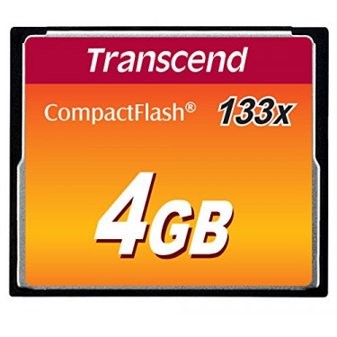 Карта пам'яті CF 4GB 133X Transcend (TS4GCF133)