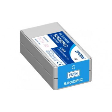 Картридж SJIC22P TM-C3500 голубой Epson (C33S020602)