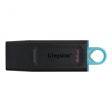 Накопичувач USB флеш 64GB DataTraveler Exodia Black/Teal, USB 3.2 Kingston (DTX/64GB)