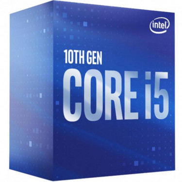 Процесор Core i5-10400F 6C/12T 2.9GHz 12Mb LGA1200 65W w/o graphics Box Intel (BX8070110400F)