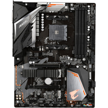 Материнська плата B450 AORUS ELITE V2 sAM4 B450 4xDDR4 M.2 HDMI D-Sub ATX Gigabyte (B450_AORUS_ELITE_V2)