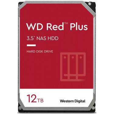 Жорсткий диск HDD Red Plus NAS 12TB, 3.5