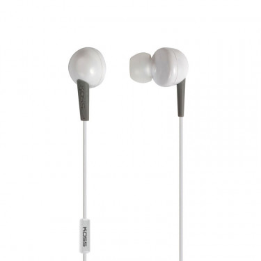 Навушники In-Ear  KEB6iW, 3.5 mini-jack, Mic, білі Koss (194796.101)