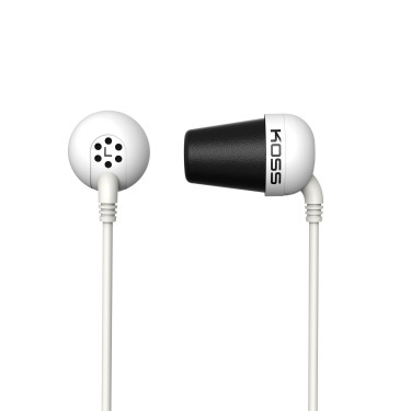 Навушники In-Ear   The Plug Noise Isolating, 3.5 mini-jack, білі Koss (194770.101)