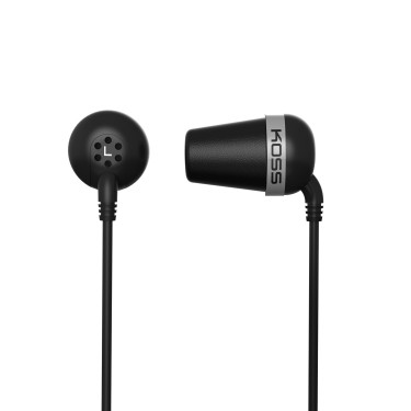 Навушники In-Ear   The Plug Noise Isolating, 3.5 mini-jack, чорні Koss (196635.101)