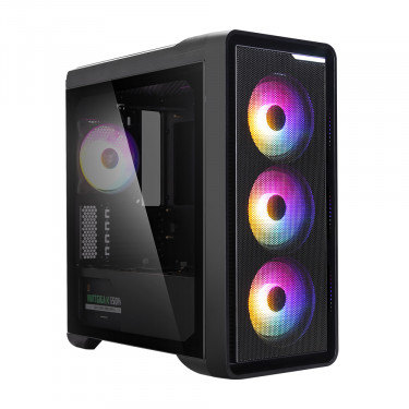 Корпус (case) M3 PLUS RGB без БЖ, mATX, чорний Zalman (M3PLUSRGB)