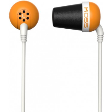 Навушники In-Ear   The Plug Noise Isolating, 3.5 mini-jack, помаранчеві Koss (185349.101)