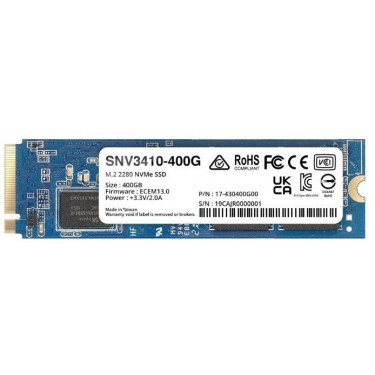 Накопичувач SSD M.2, 400GB, PCIe Synology (SNV3410-400G)