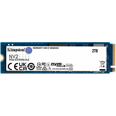 Накопичувач SSD NV2 2TB, M.2, PCIe 4.0 Kingston (SNV2S/2000G)