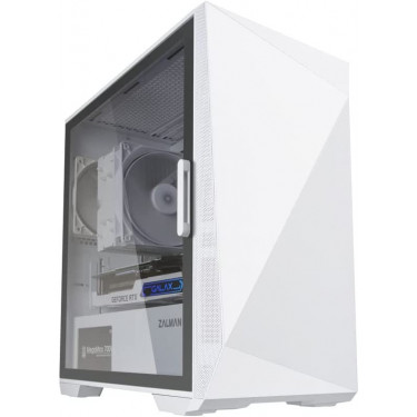 Корпус (case) Z1 Iceberg без БЖ, mATX, білий Zalman (Z1ICEBERGWH)