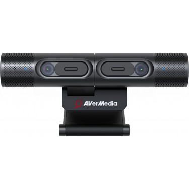Веб-камера (webcam) PW313D DUALCAM SuperHD, 30fps, auto focus, чорна AVerMedia (61PW313D00AE)