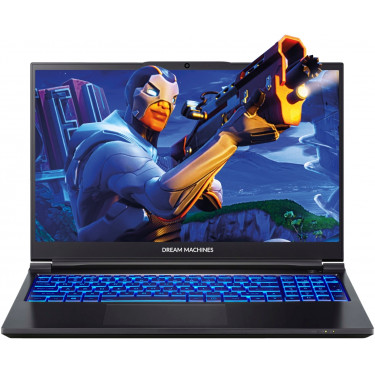 Ноутбук Dream Machines RS3080-15 15.6FHD IPS, Intel i7-12700H, 64GB, F1TB, NVD3080Ti-16, DOS, чорний