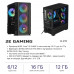 Комп’ютер персональний 2E Complex Gaming Intel i5-12400F, 16Gb, F500GB+2TB, NVD3060-12, B660, GB700, 650W, FreeDos Фото 1