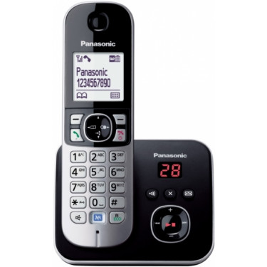 Радіотелефон DECT KX-TG6821UAB чорний Panasonic