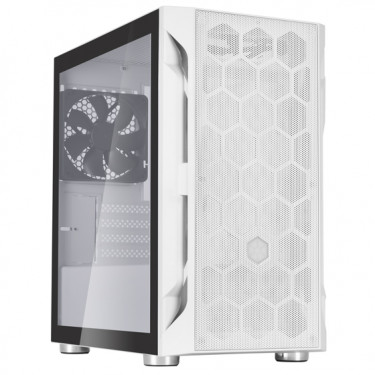 Корпус (case) Fara FAH1MW-G без БЖ, mATX, білий SilverStone (SST-FAH1MW-G)