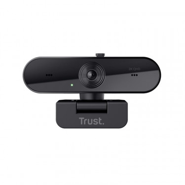 Веб-камера (webcam) Taxon ECO, 2K QHD, 30 fps, auto focus, чорна Trust (24732)