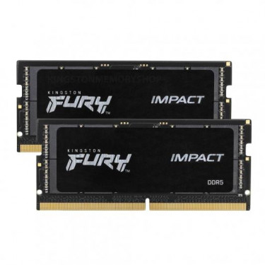 Пам'ять ноутбука DDR5 64GB KIT (32GBx2) Kingston (KF548S38IBK2-64)