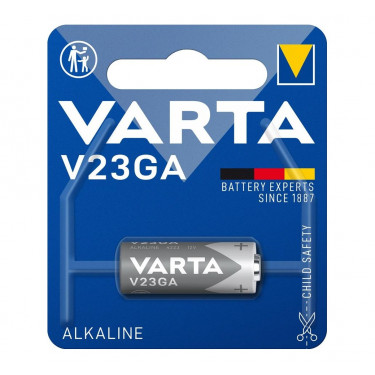 Батарейка V23 GA (8LR23, 8LR932, GP23A, E23A, LRV08, MN21) лужна блістер, 1 шт,  Varta (04223101401)