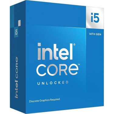 Процесор Core i5-14600KF 14C/20T 3.5GHz 24Mb LGA1700 125W w/o graphics Box Intel (BX8071514600KF)