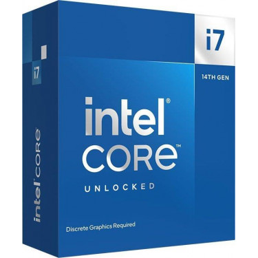 Процесор Core i7-14700KF 20C/28T 3.4GHz 33Mb LGA1700 125W w/o graphics Box Intel (BX8071514700KF)