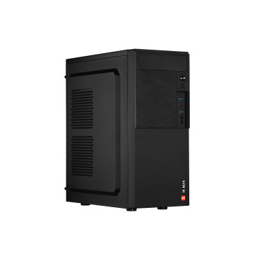 Корпус (case) Alfa E190-3U без БЖ, ATX, чорний 2E (2E-E190-3U)