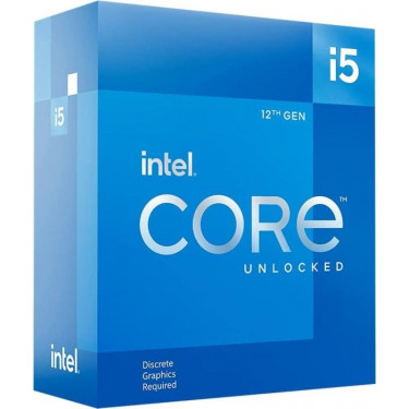 Процесор Core i5-12600KF 10C/16T 3.7GHz 20Mb LGA1700 125W w/o graphics Box Intel (BX8071512600KF)