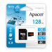 Карта пам'яти 128GB microSD C10 UHS-I U3 A2 R100/W80MB/s Apacer (AP128GMCSX10U8-R) Фото 1