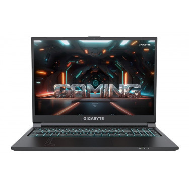 Ноутбук G6 КF 16.0 FHD+ 165Hz, intel i5-13500H, 16GB, F512GB, NVD4060-8, DOS, чорний Gigabyte (G6_KF-53KZ853SD)