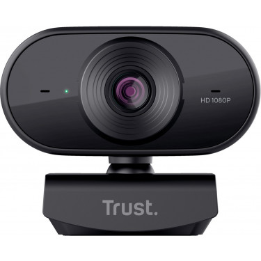 Веб-камера (webcam) Tolar, Full HD, 30 fps, fixed focus, чорна Trust (24438)