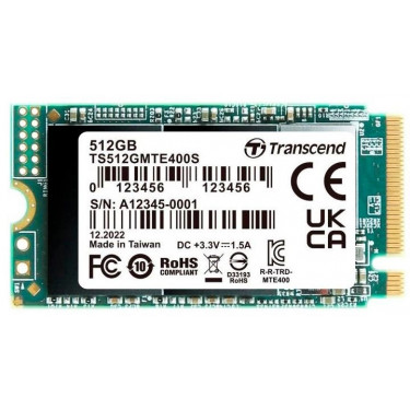 Накопичувач SSD MTE400S 256GB, M.2, PCIe 3.0 Transcend (TS256GMTE400S)