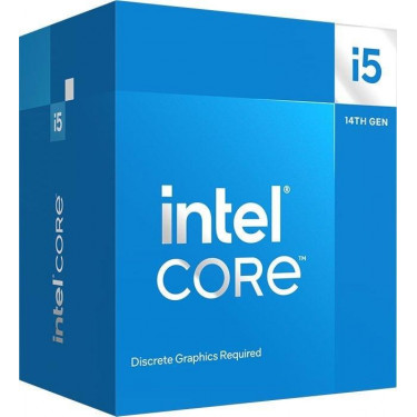 Процесор Core i5-14400F 10C/16T 2.5GHz 20Mb LGA1700 65W w/o graphics Box Intel (BX8071514400F)
