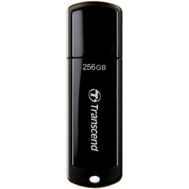 Накопичувач USB 3.1 Type-A 256GB JetFlash 700 чорний Transcend (TS256GJF700)