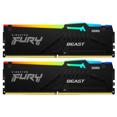 Пам'ять ПК 64GB KIT (32GBx2), DDR5 Kingston (KF556C40BBAK2-64)