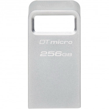 Накопитель USB 3.2 Type-A 256GB Gen1 DT Micro R200MB/s Metal Kingston (DTMC3G2/256GB)