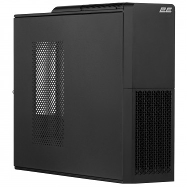 Корпус (case) 2E S613ARGB-400 БЖ 400W-SFX, Micro ATX/ Desktop, чорний (2E-S613ARGB-400)